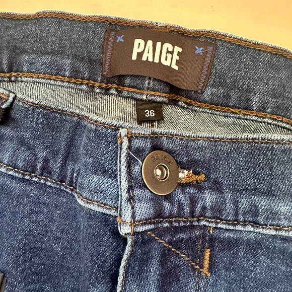 NWT Men's Paige Federal Slim Straight Jeans - 36 - Small Flaw - Picture 5 of 8